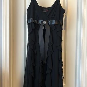 Black cocktail dress by Scarlett size 8